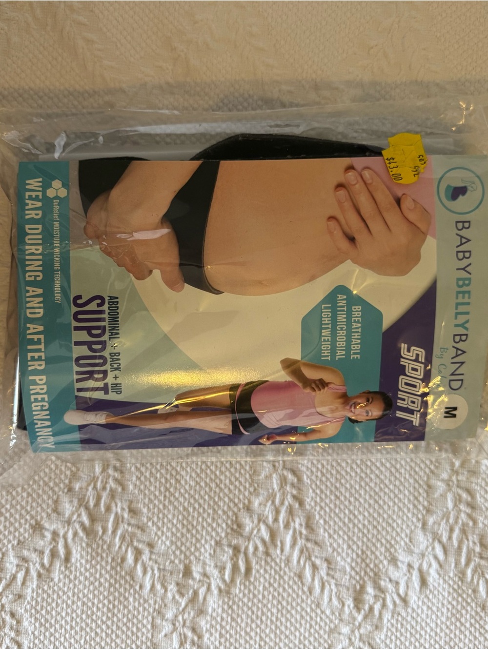 Sport Maternity Support Band - Black